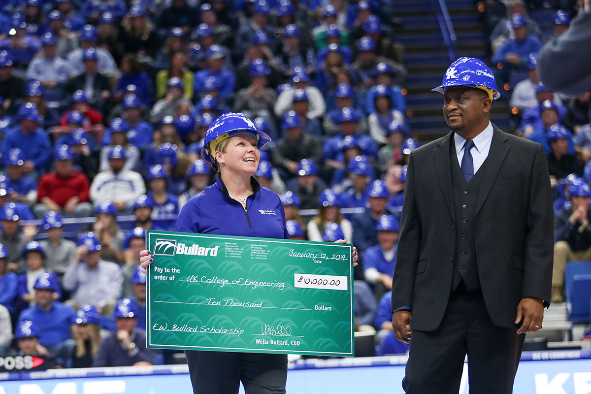 Ilka Balk, Director of Engineering Career Development and DeWayne Peevy, Deputy Director AD.