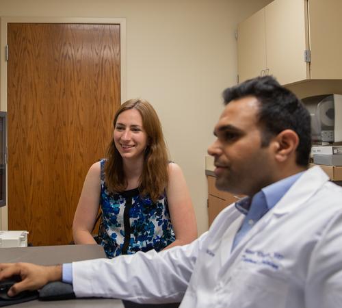 Fanny Chapelin, Ph.D. (left) and Aman Khurana, M.D. (right)