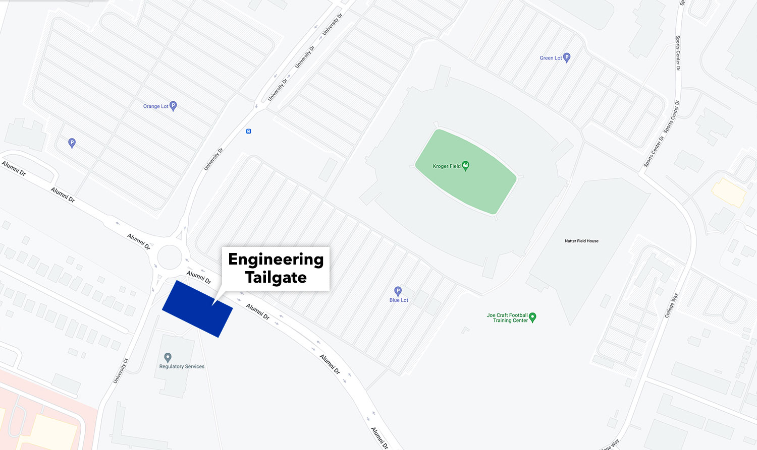 Engineering Tailgate Location